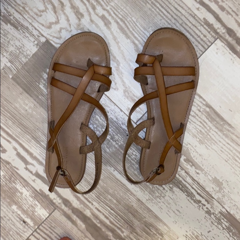 Brown sandals Nine West